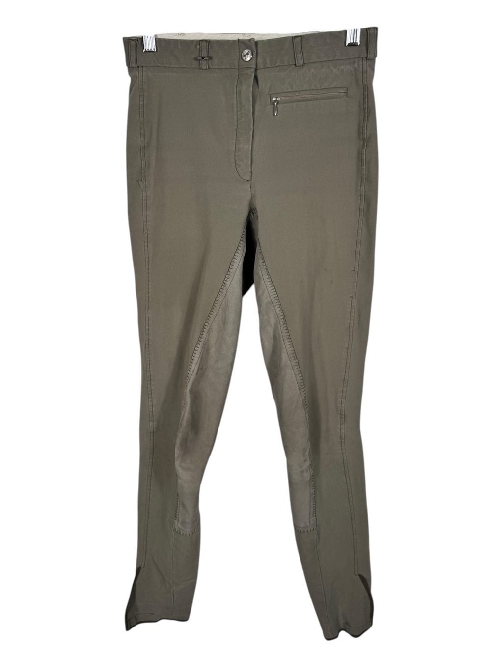 Pikeur Full Seat Riding Breeches, Olive Green, Size 72 24L Long Equestrian